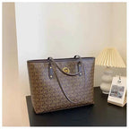 Sac cabas femme cuir souple Café / 42x30x13cm / Offerte-Blanc / 42x30x13cm / Offerte-Marron / 42x30x13cm / Offerte-ShopGET® 