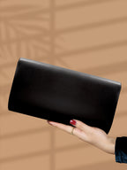 Pochette femme de luxe Blanc-Noir-Rouge-ShopGET® 