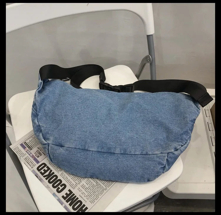 Sac banane bleu marine pour homme - ShopGET®