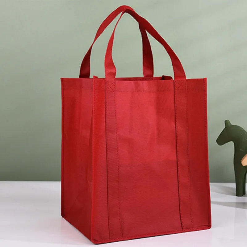 Sac cabas de courses tissu Jaune / 38x32x25cm-Rose Rouge / 38x32x25cm-Navy Bleu / 38x32x25cm-Gris / 38x32x25cm-Rouge / 38x32x25cm-Orange / 38x32x25cm-Bleu / 38x32x25cm-Noir / 38x32x25cm-Vert / 38x32x25cm-Marron / 38x32x25cm-ShopGET® 