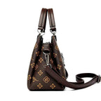 Sac cabas femme cuir Marron Kaki-Marron-Diamond Marron-Diamond Kaki-ShopGET® 