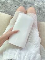 Pochette femme bandoulière minimaliste Kaki-Noir-Blanc-ShopGET® 