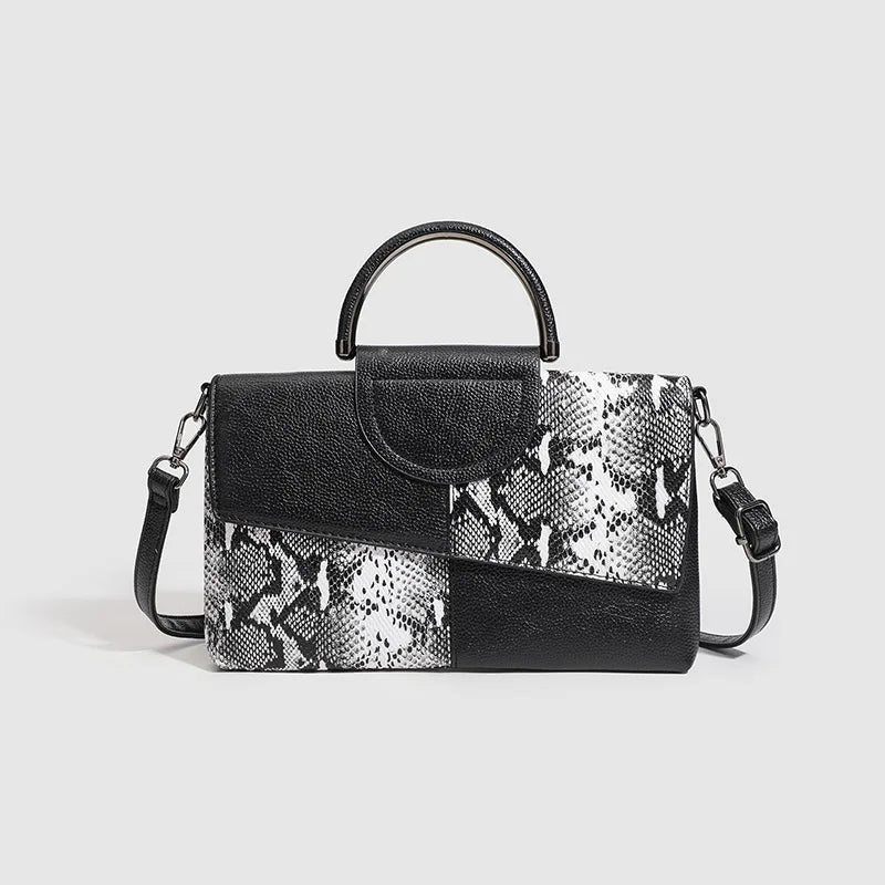 Pochette femme sac original Noir-Noir Blanc-Noir Rouge-ShopGET® 