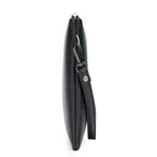 Pochette homme carré de luxe Noir / 15cm x 24cm x 2cm-Noir / 19cm x 28cm x 2cm-ShopGET® 
