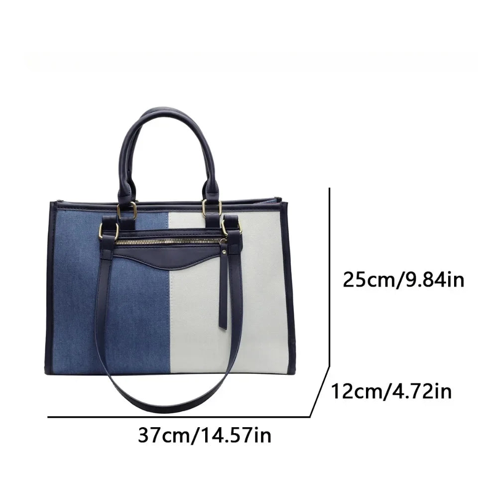 sac cabas tissu de luxe A-B-C-ShopGET® 