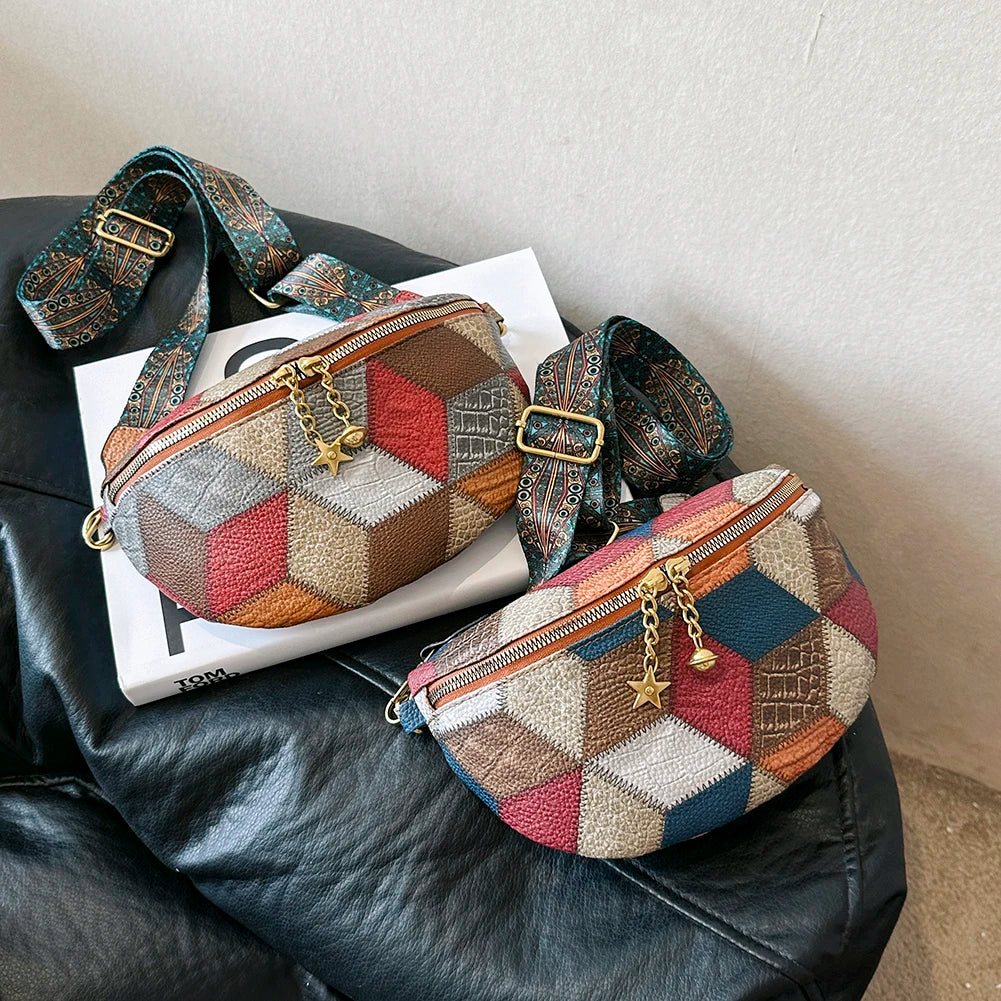 sac banane femme tendance de transport rétro