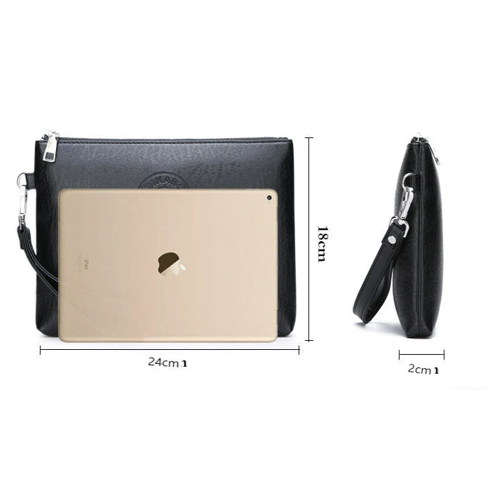 Pochette homme élégant A / 24cmx2cmx18cm-B / 24cmx2cmx18cm-C / 24cmx2cmx18cm-D / 24cmx2cmx18cm-E / 24cmx2cmx18cm-F / 24cmx2cmx18cm-G / 24cmx2cmx18cm-ShopGET® 
