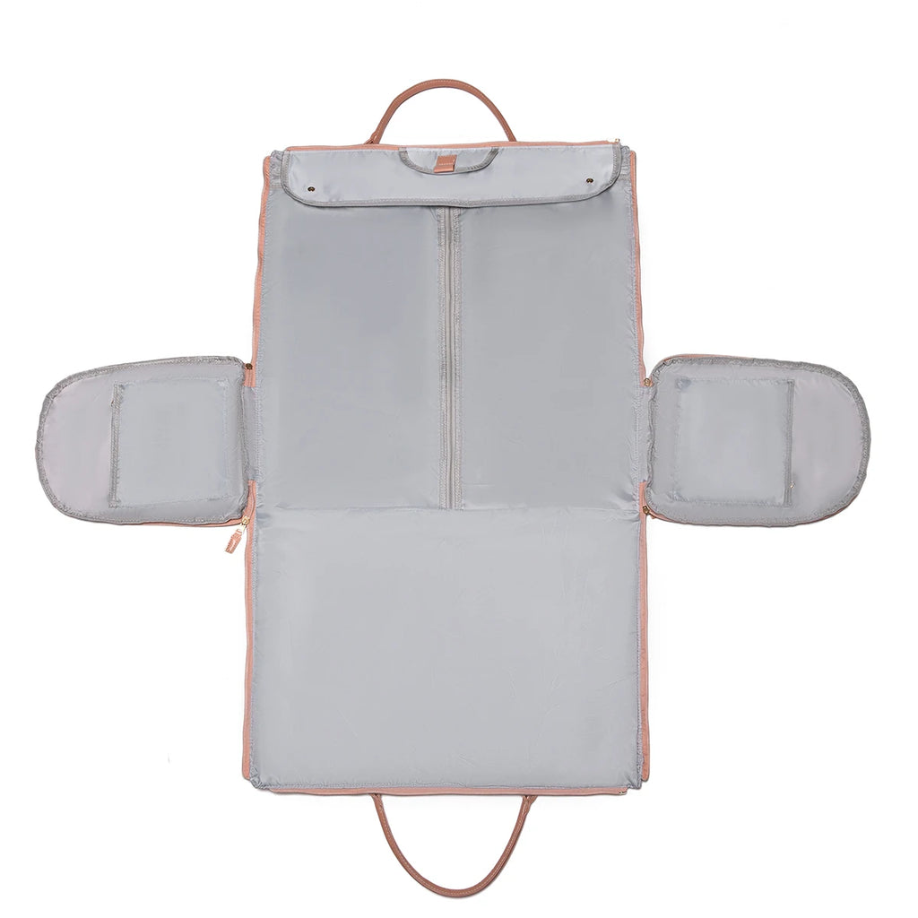 Sac weekend homme de luxe tendance Noir-Blanc-Rose-ShopGET® 
