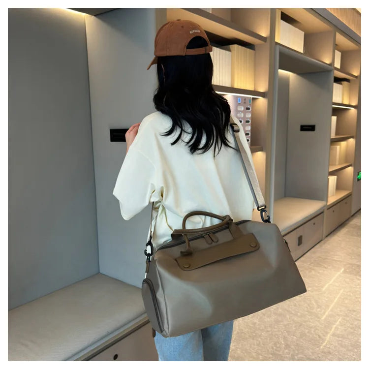 Sac weekend femme  chic Gris-Noir-Kaki-ShopGET® 