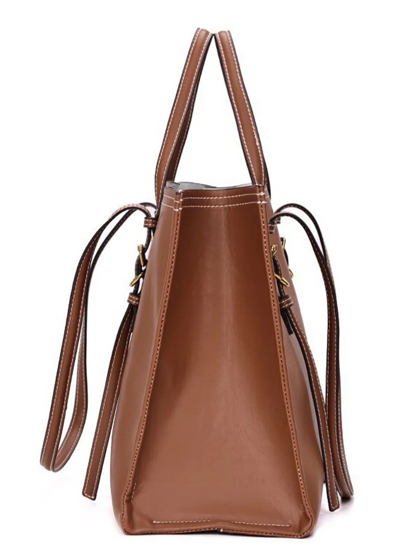 Cabas sac en cuir OFFERTE / Noir / 39x17x28.5cm-OFFERTE / Marron / 39x17x28.5cm-ShopGET® 