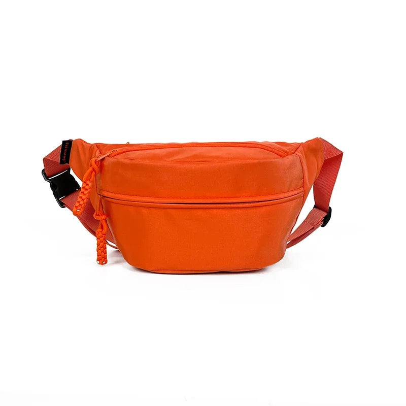 sac banane femme tendance orange polyvalent