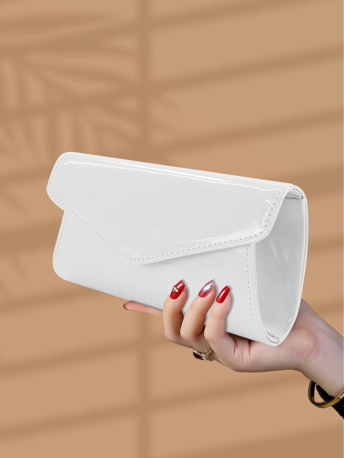 Pochette femme pour mariage Rouge-Jaune-Kaki-Blanc-Noir-ShopGET® 