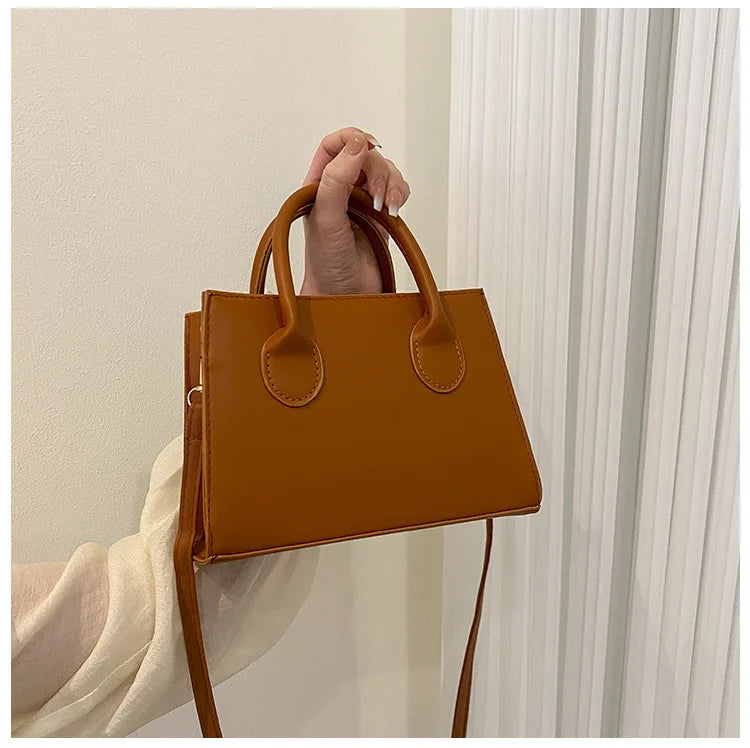 Sac cabas noir femme classique Vert / 20.5x14.5x7.5cm-Marron / 20.5x14.5x7.5cm-Bleu / 20.5x14.5x7.5cm-Blanc / 20.5x14.5x7.5cm-Noir / 20.5x14.5x7.5cm-ShopGET® 