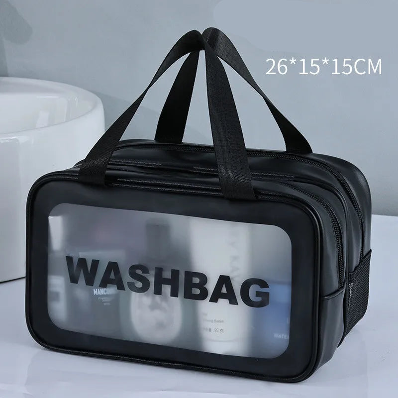 Trousse de toilette femme transparente washbag - ShopGET®