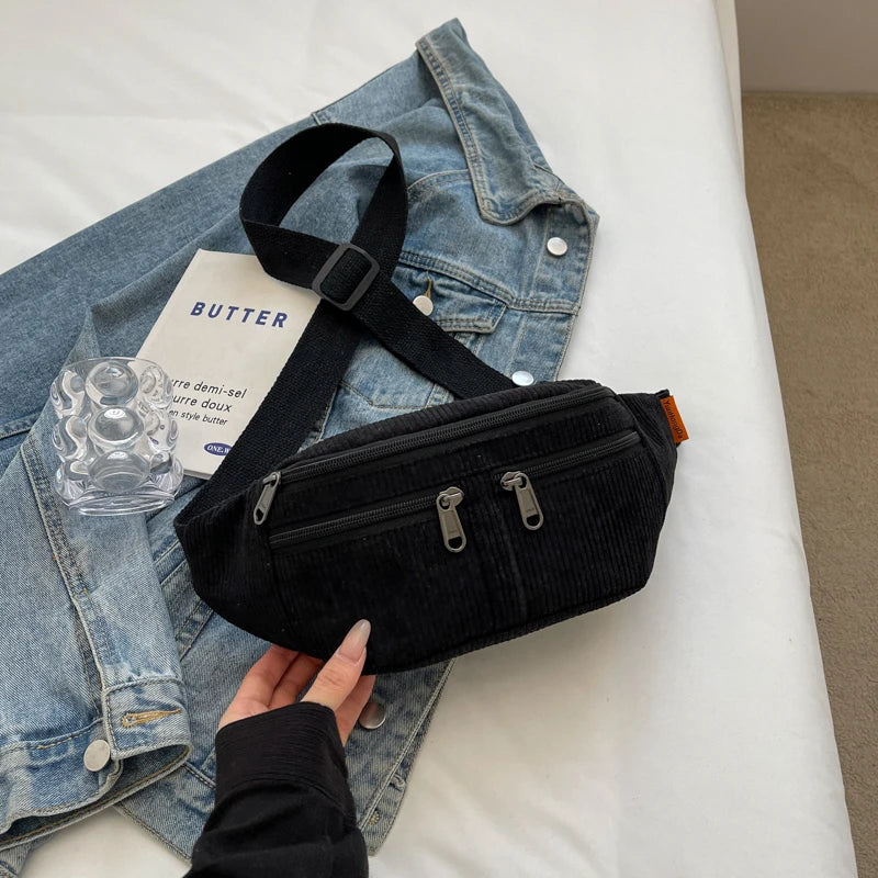 Sac banane femme fausse fourrure courte - ShopGET®