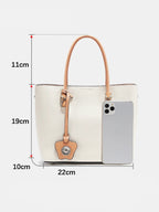 Sac cabas noir Zency Noir-Vert-Kaki-Apricot-Beige-ShopGET® 