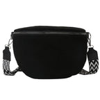 Sac banane femme marron soie - ShopGET®