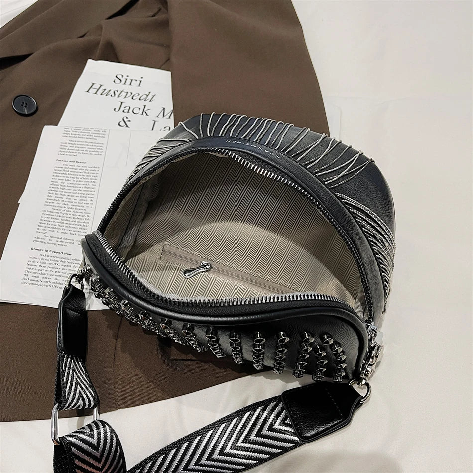 Sac banane en cuir très original & tendance