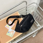 Sac banane femme classe en velours - ShopGET®