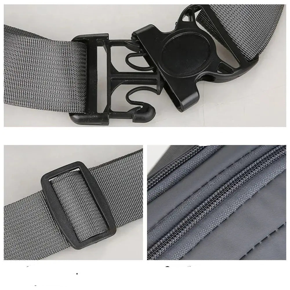 Sac banane vert pour homme