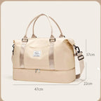 Sac weekend classique pour homme Bleu A-Bleu B-Noir-Beige-Pourpre-Vert-Gris-ShopGET® 