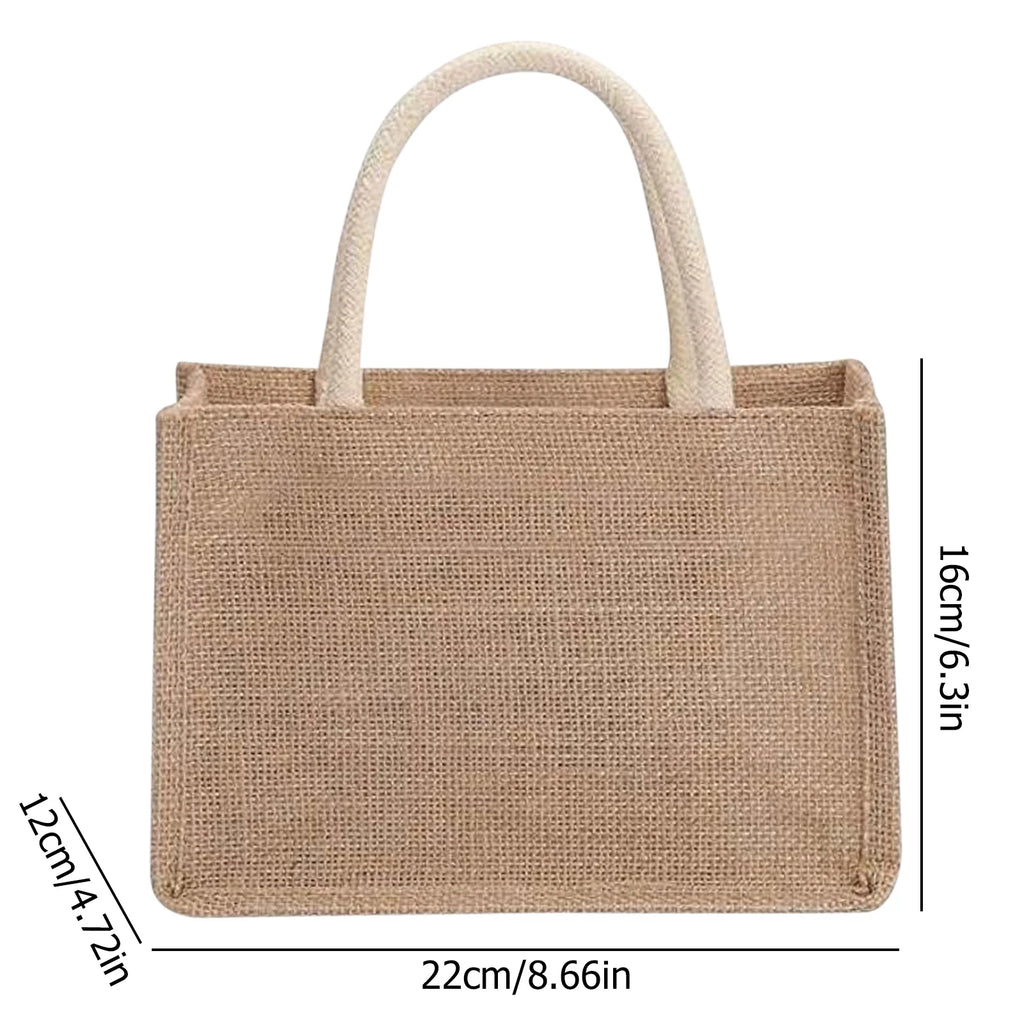 sac cabas tissu Vintage Réutilisable 22x16x13-32x22x13-29x25x15-38x27x16-ShopGET® 