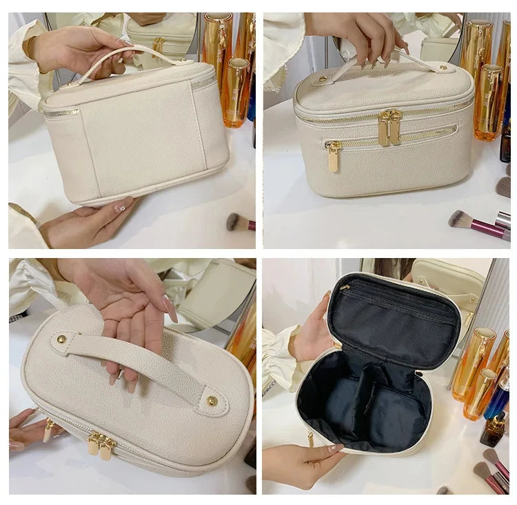 Trousse maquillage compartiment à fermeture éclair - ShopGET®