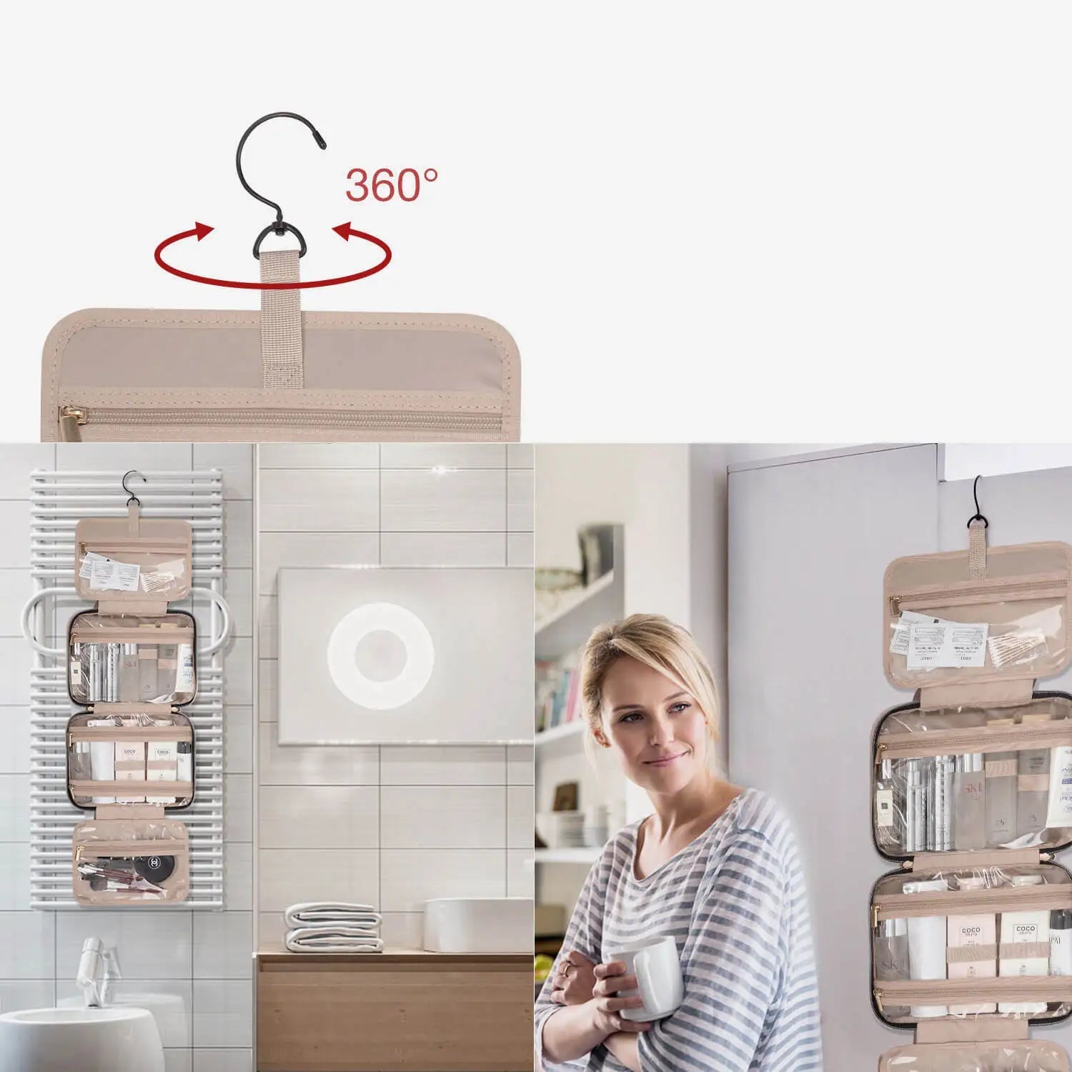 Trousse de toilette de voyage portable - ShopGET®