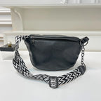 Sac banane en cuir pour épaule et ceinture