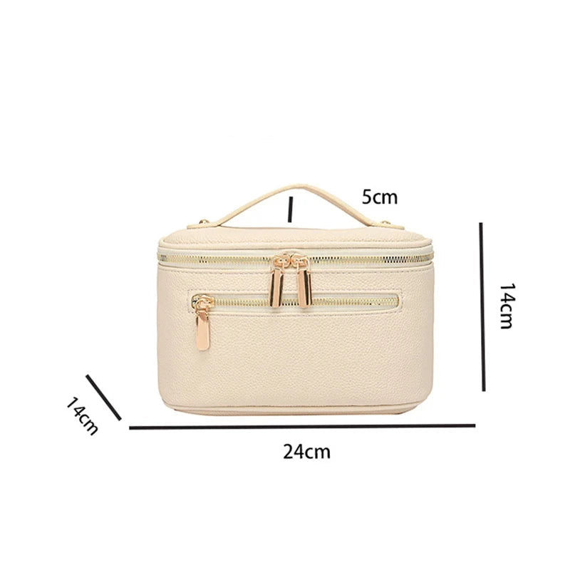 Trousse maquillage compartiment à fermeture éclair