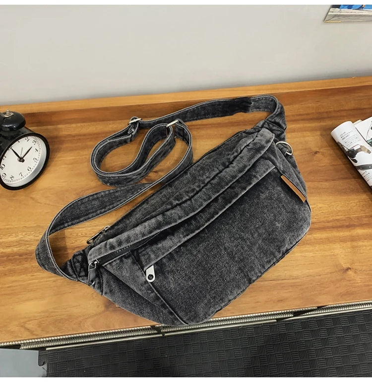 Sac banane homme bleu marine - ShopGET®