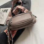 Petit sac banane cuir souple femme