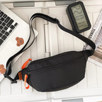 Sac banane blanc en tissu pour homme - ShopGET®