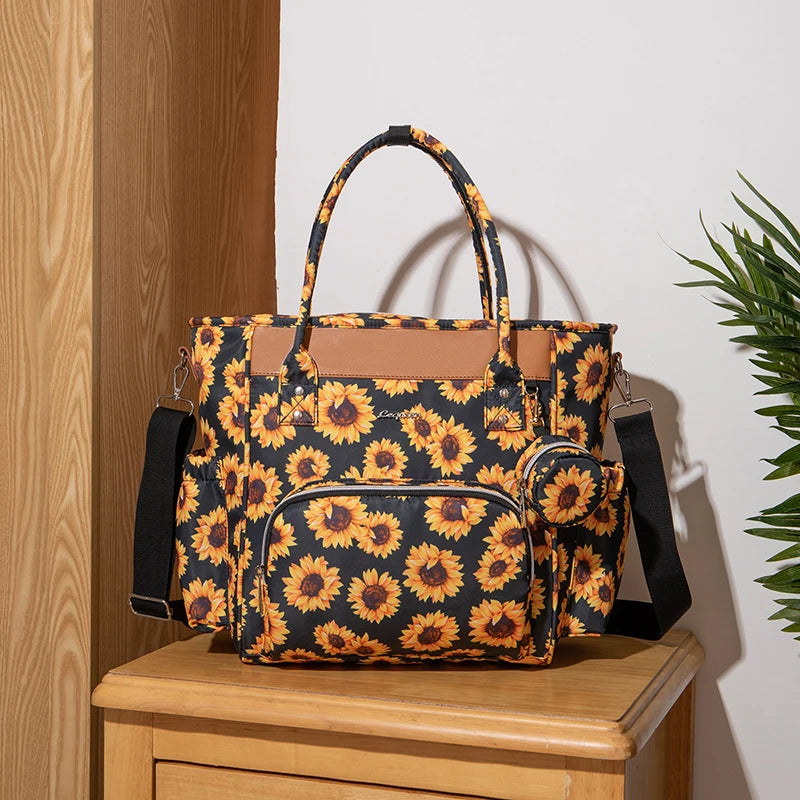 Sac cabas fourre-tout décor tournesol - ShopGET®