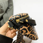 Sac banane léopard avec chaine