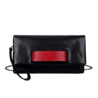 Porte monnaie pochette femme L Rouge 29x16.5cm-L Noir 9x16.5cm-S Rouge 24x14.5cm-S Noir  24x14.5cm-ShopGET® 