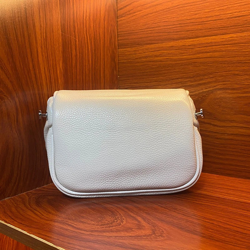 Sac banane femme chic à bandoulière en cuir de vache