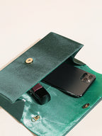 Pochette sac femme tendance Vert / 23 x 5 x 12cm-Argent / 23 x 5 x 12cm-Noir / 23 x 5 x 12cm-Bleu / 23 x 5 x 12cm-ShopGET® 