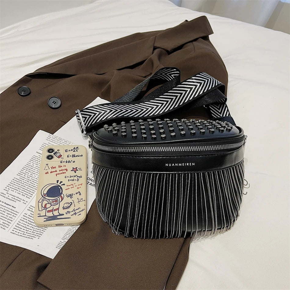 Sac banane en cuir très original & tendance