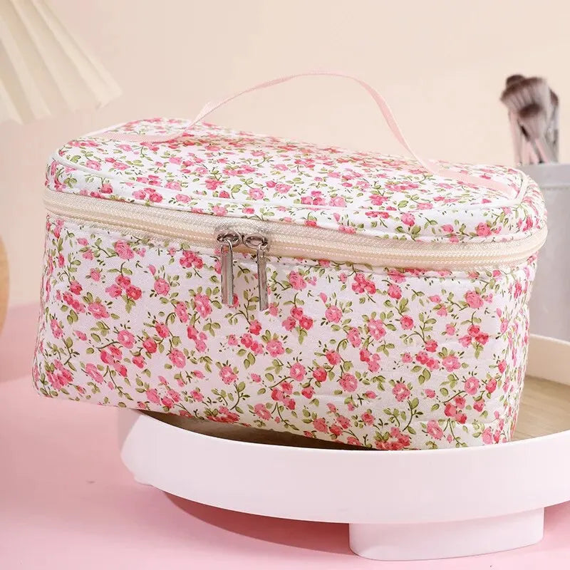 Grande trousse de toilette femme coton - ShopGET®