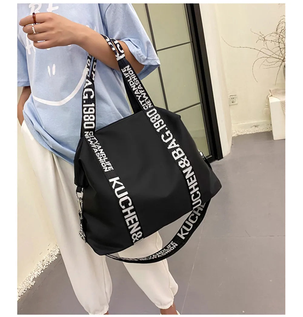 Sac cabas femme bag 1980 Noir / 51x15x38cm-Pourpre / 51x15x38cm-Rouge / 51x15x38cm-Bleu / 51x15x38cm-Gris / 51x15x38cm-ShopGET® 