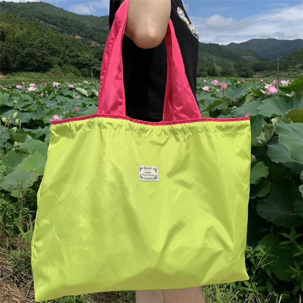 sac cabas courses original pour femme Dark Bleu-Coral-Bleu-Noir-Jaune-Vert-Rouge A-Orange-Rouge B-Gris-ShopGET® 