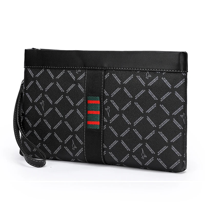Pochette homme business men Noir A / 17cm x 27cm x 3cm-Noir B / 17cm x 27cm x 3cm-ShopGET® 