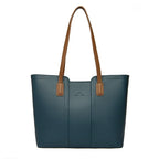 Sac cabas noir Messenger Bleu kaki-Marron-Apricot-Beige-Noir-Kaki-ShopGET® 