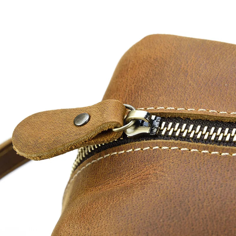 Trousse de toilette homme voyage en cuir - ShopGET®