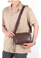 Trousse de toilette homme noir cuir - ShopGET®