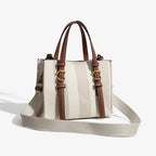 Grand sac cabas en cuir noir Noir / OFFERTE-Beige / OFFERTE-Marron / OFFERTE-ShopGET® 