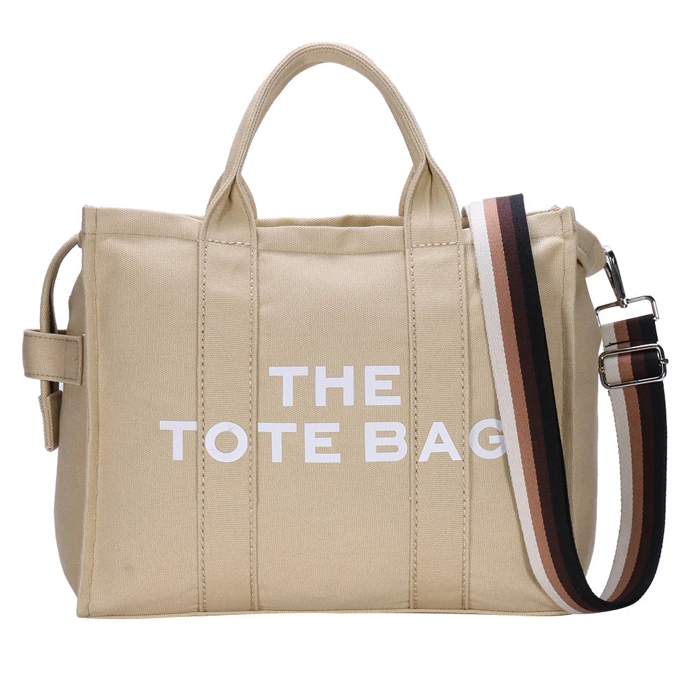 Sac cabas tissu the tote bag Kaki / OFFERTE-ShopGET® 