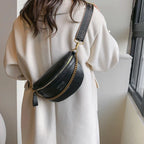 Sac banane femme chic solide avec chaine