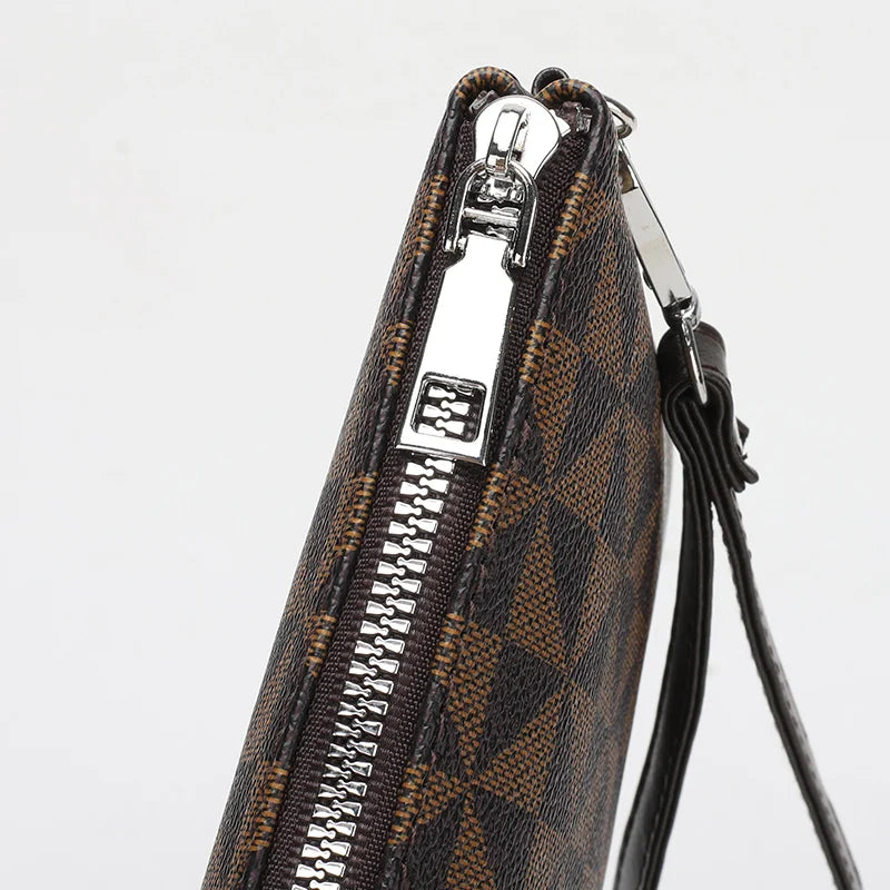 Pochette homme élite moderne Bleu / 24cm x 15cm x 2cm-Bleu / 28cm x 19cm x 2cm-Marron / 24cm x 15cm x 2cm-Marron / 28cm x 19cm x 2cm-ShopGET® 